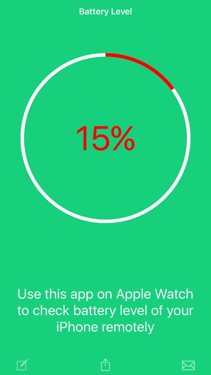 Remote Battery Level