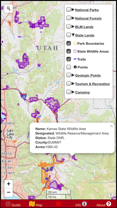 Outdoor Explorer Utah - Map screenshot 4