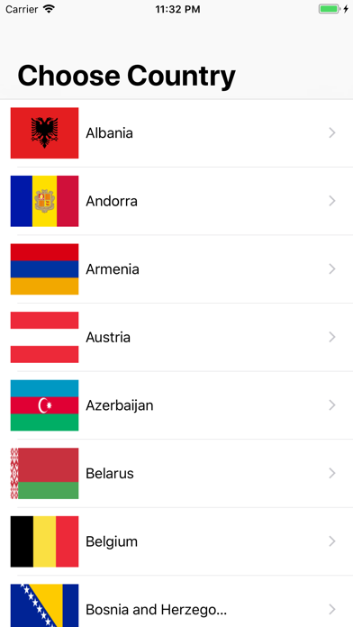 How to cancel & delete European Anthems from iphone & ipad 1