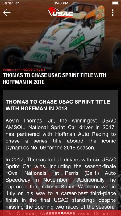 USAC Racing screenshot 4