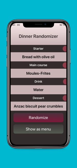 Dinner Randomizer(圖1)-速報App