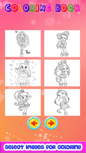 Dolls Cute Coloring book(圖5)-速報App