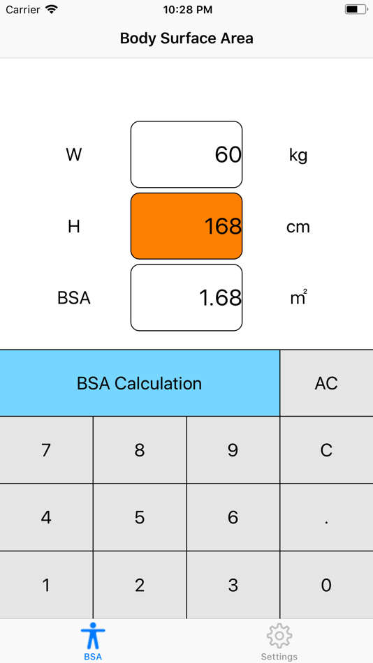 Шкала BSA псориаз калькулятор. Расчет BSA.