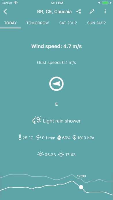 Wind Tracker screenshot 2