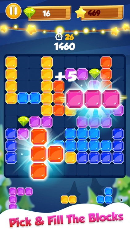 Jewel Cube: Block Puzzle Game