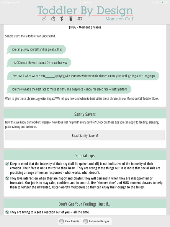 Screenshot #4 pour Toddler By Design