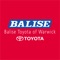 Balise Toyota Warwick