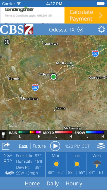 CBS 7 Radar