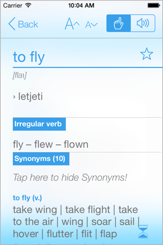 Dictionary Croatian English screenshot 3