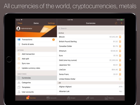 Alzex Finance screenshot 2