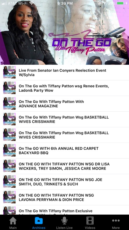 On the Go with Tiffany Patton