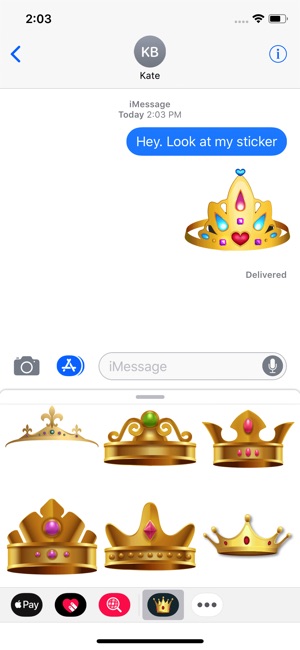 Your Highness Crown Stickers(圖1)-速報App