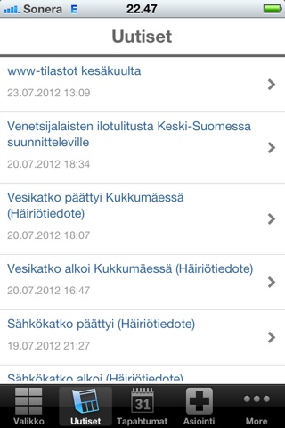 Jyväskylä - Mobiilikunta screenshot 2
