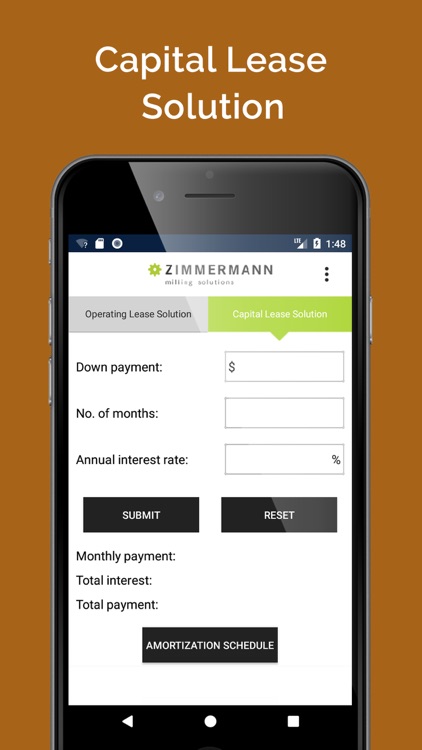 Lease Calculator - Zimmermann