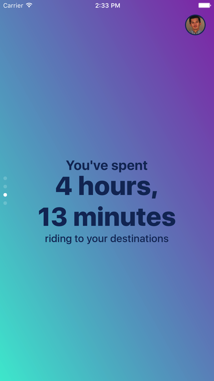 Stats for Uber - Your Totals