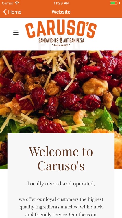 Caruso's Sandwiches & Pizza