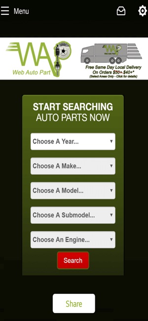 Web Auto Part(圖1)-速報App