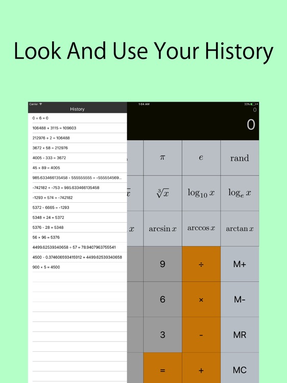 Simple Calculator - Calculator for iPad -