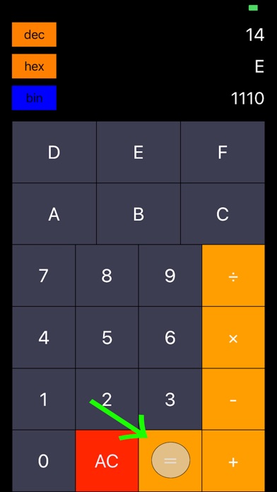 Binary Calculator screenshot 3