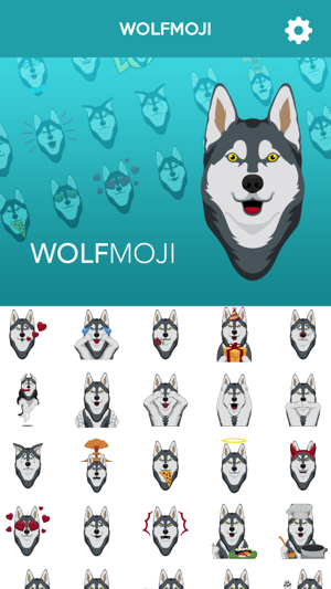 WOLFMOJI - WolfMoji sticker keyboard(圖1)-速報App