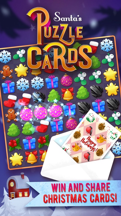 How to cancel & delete Santa's Puzzle Cards from iphone & ipad 1