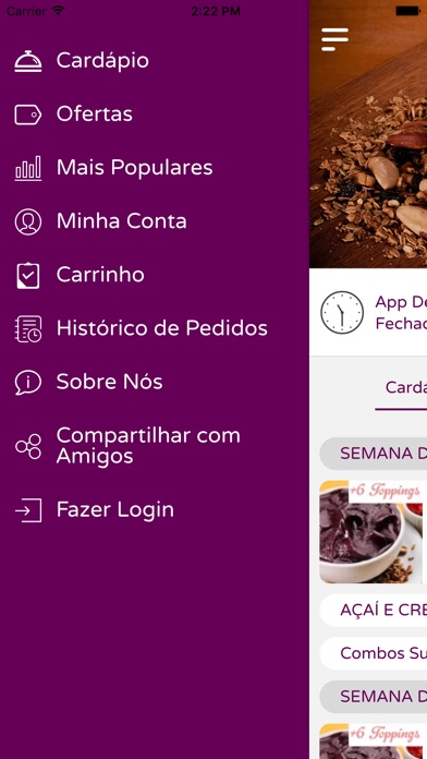 Supremo Açaí screenshot 2