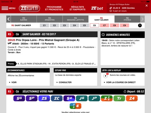 ZEturf - Paris hippiques screenshot 3