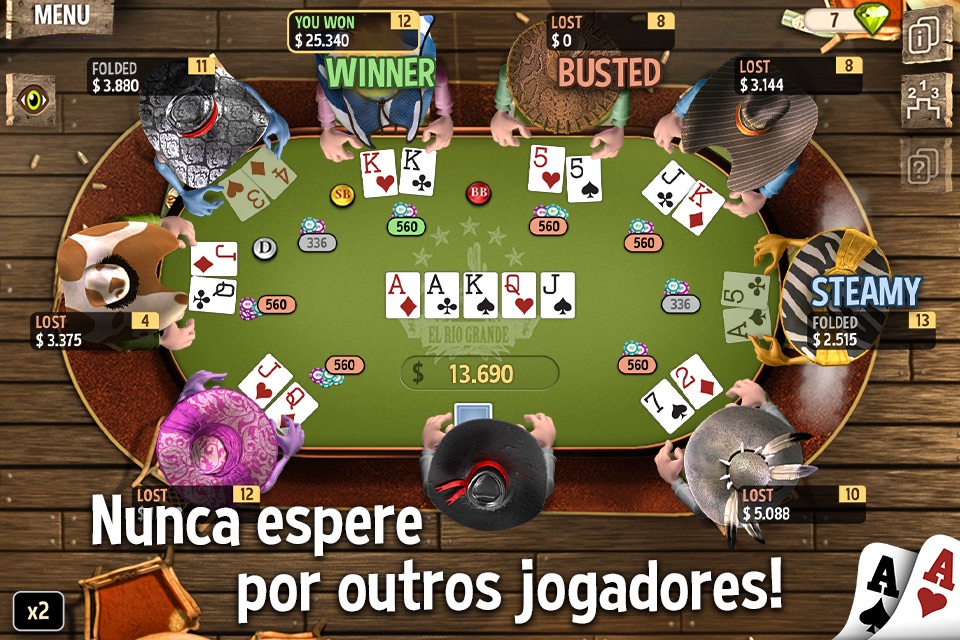 Governor of Poker 2 HD screenshot 2