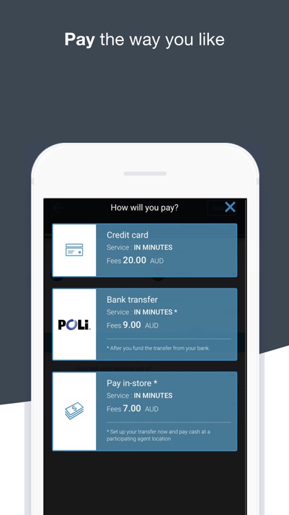 WesternUnion AU Money Transfer screenshot-3
