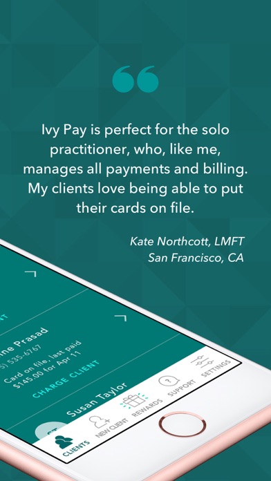 Ivy Pay - Therapist app screenshot 2