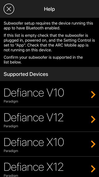 How to cancel & delete Paradigm Subwoofer Control from iphone & ipad 4