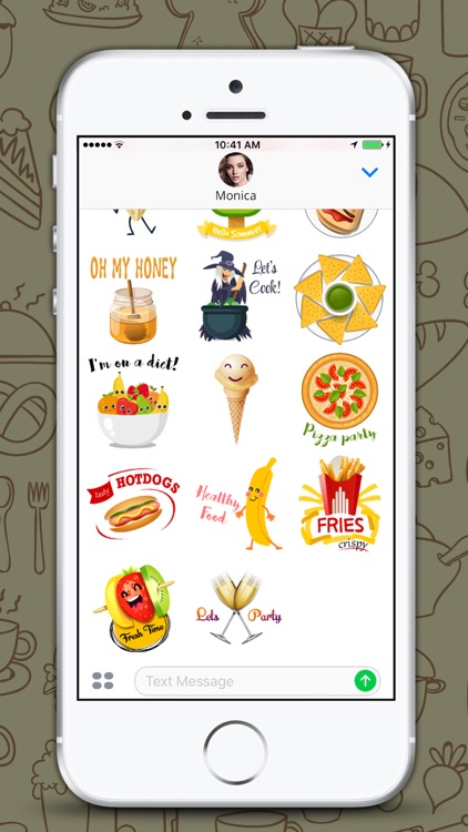 Animated Foodie Stickers screenshot-3