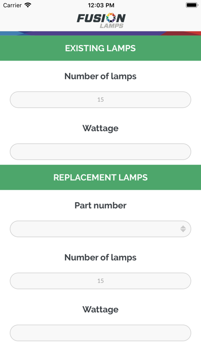 How to cancel & delete Fusion Lamps ROI Calculator from iphone & ipad 1