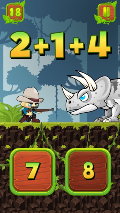 Math Dino : Addition + Number screenshot 2