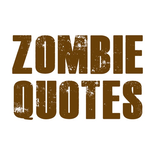 Zombie Quotes - Dead words icon