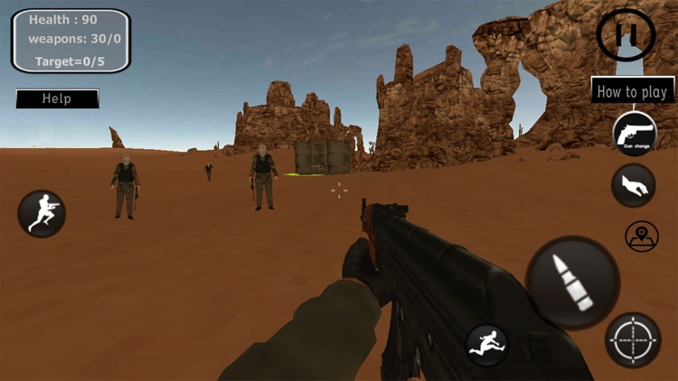 jungle commando Shooter War screenshot-4
