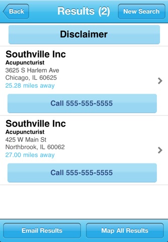 Blue National Doctor and Hospital Finder screenshot 4