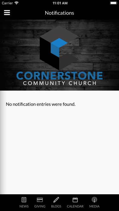 Cornerstone Church springtown screenshot 2