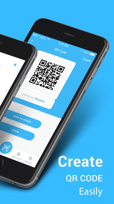 Scanny - QR maker and scanner screenshot 2