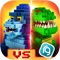 "Fight as King Kong, epic legends Atom, Zeus from Real Steel and The Jungle Book heroes in this endless pixel smashing adventure