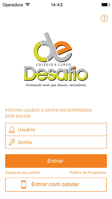 How to cancel & delete Colégio e Curso Desafio from iphone & ipad 3