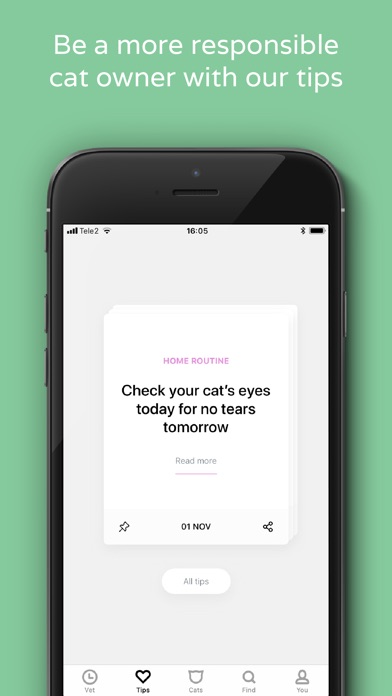 Moggie: Cat health app screenshot 2