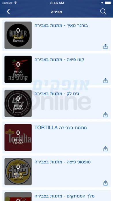 אופקים אונליין screenshot 3