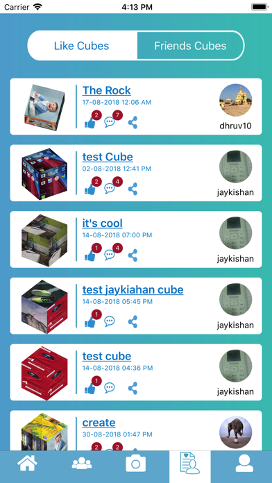 Spinning Cube screenshot 3