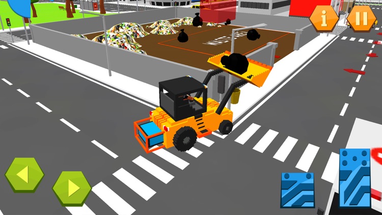 City Garbage Truck Recycle sim