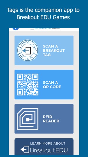 Tags by Breakout EDU