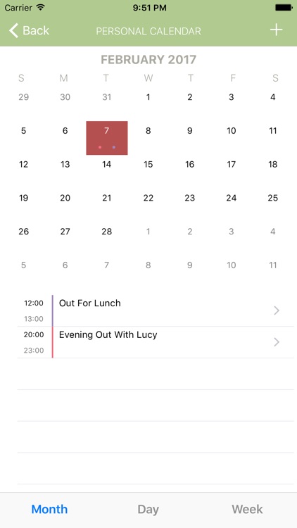 CalendU the app