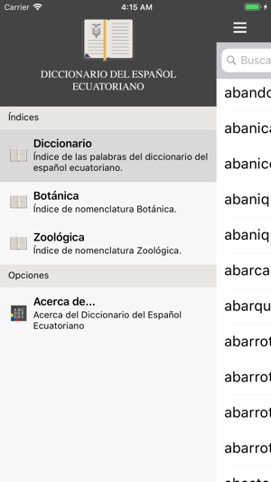 Diccionario Español Ecuador(圖2)-速報App