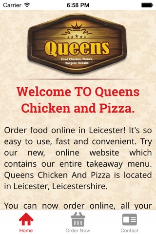 Queens Chicken And Pizza screenshot 2