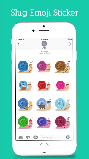 Snail Emoji Stickers Pack(圖3)-速報App